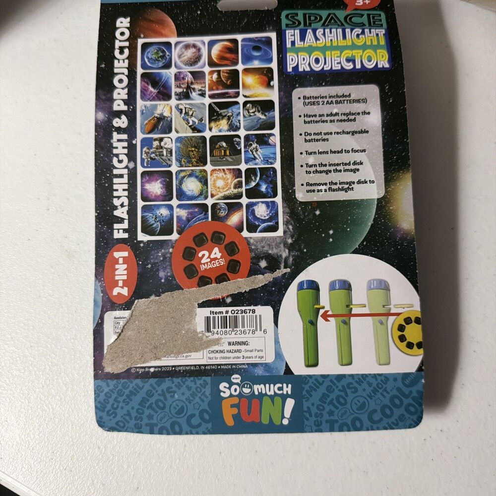 So much Fun Space Flashlight Projector - Picture 2 of 2